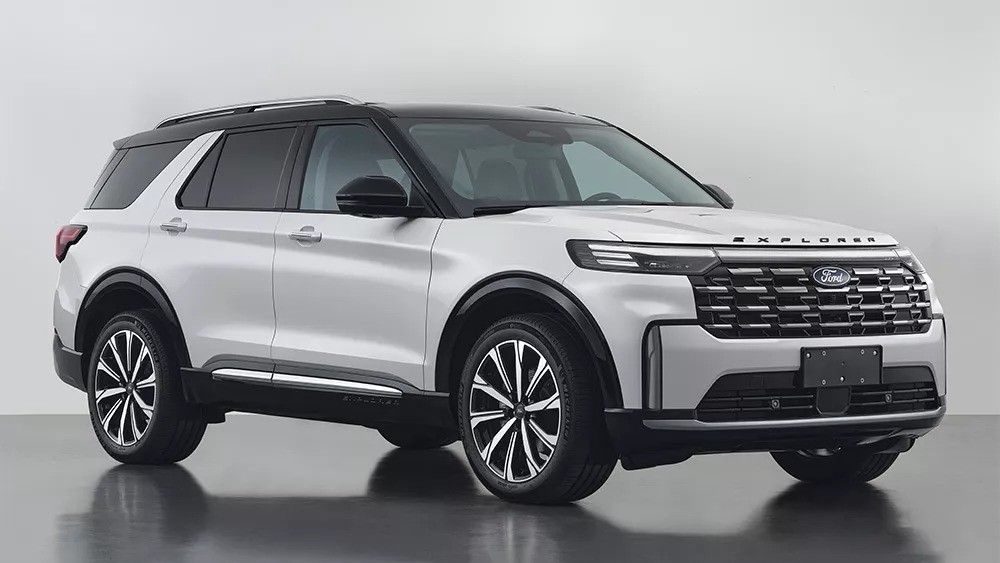 Xem trước mẫu Ford Explorer dành riêng cho thị trường Trung Quốc - 1