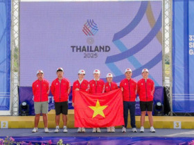Golfer số 1 Việt Nam Nguyễn Anh Minh ghi dấu ấn với HCB Sea Games 33