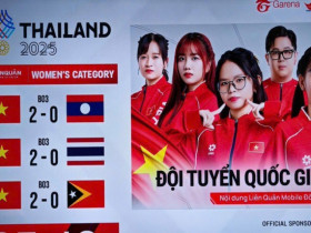 SEA Games 33: Đội nữ Liên Quân Mobile Việt Nam 