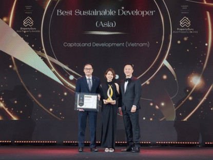 Thông tin doanh nghiệp - CapitaLand Development ghi dấu 2025 với danh hiệu “Nhà phát triển bất động sản bền vững xuất sắc”