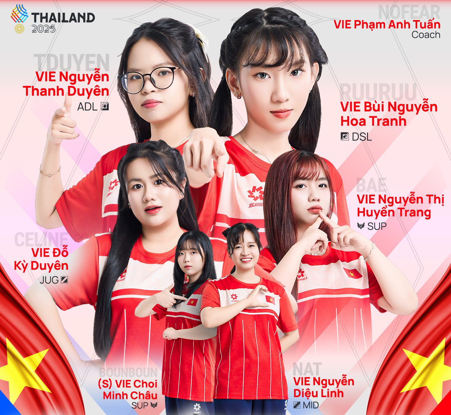 Hôm nay (15/12), dàn hotgirl Liên Quân Mobile Việt Nam đấu Thái Lan tại SEA Games 33 - 1