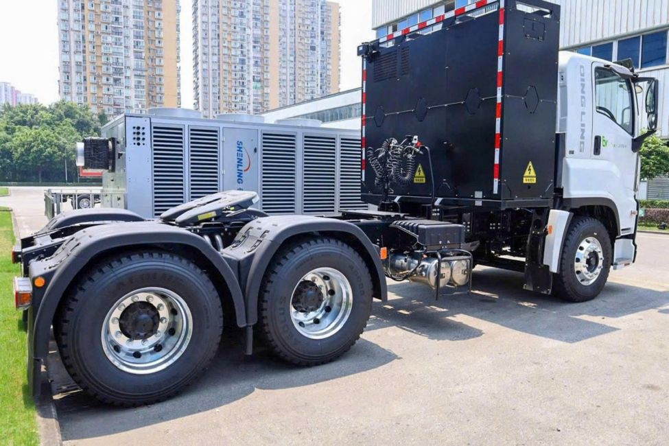 Xe tải điện hạng nặng đầu tiên có mặt tại Việt Nam - 4