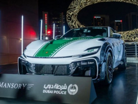 Cảnh sát Dubai biên chế thêm mẫu siêu xe SUV Ferrari Purosangue Mansory