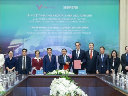 Thông tin doanh nghiệp - Siemens Mobility - “Gã khổng lồ” vừa ký thỏa thuận hợp tác chiến lược với VinSpeed “khủng” cỡ nào?