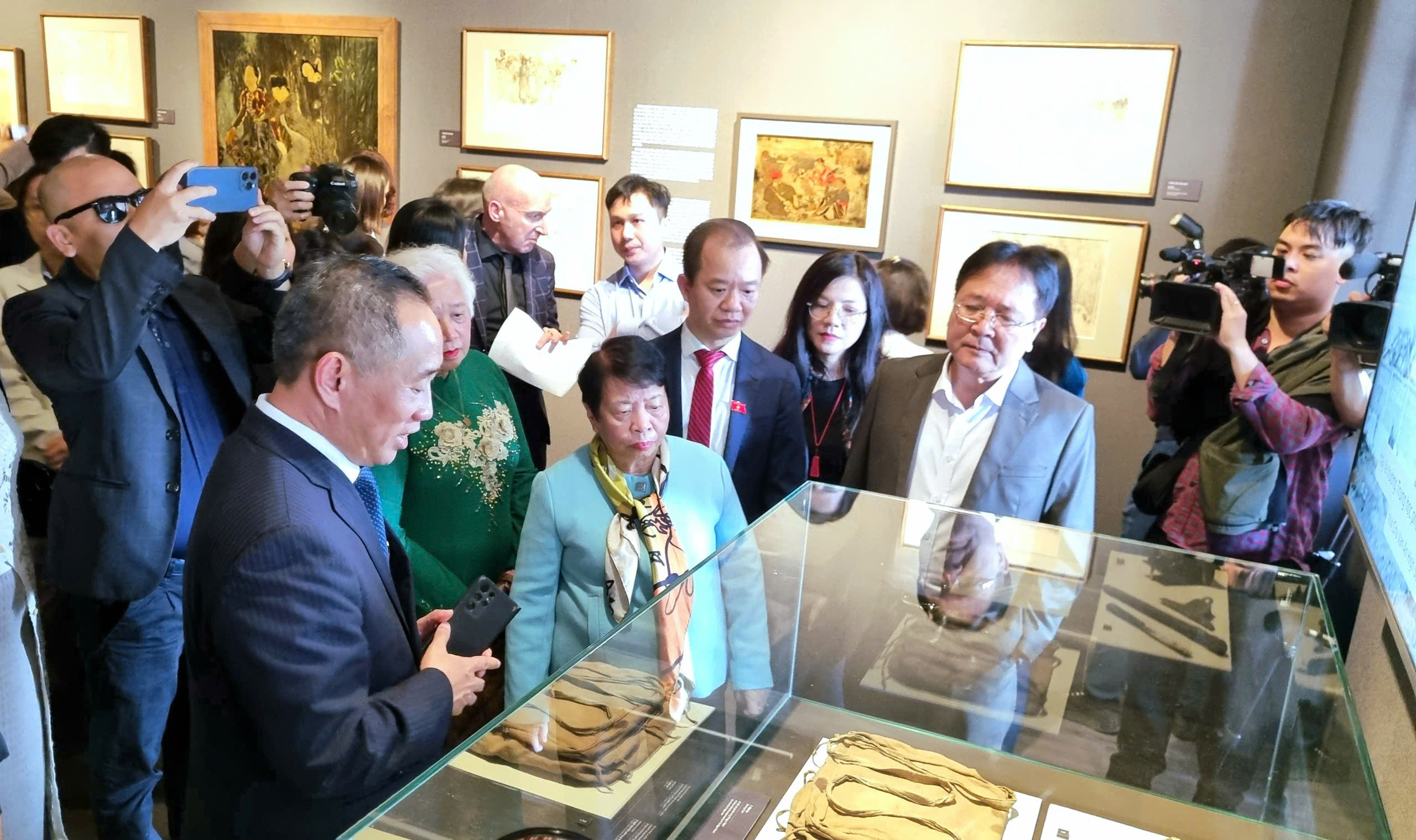 Ra mắt không gian trưng bày chuyên đề đặc biệt về họa sĩ, liệt sĩ Tô Ngọc Vân - 7