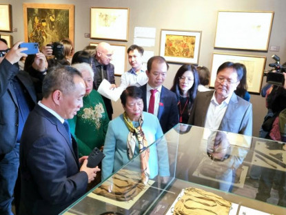 Tin Tức - Ra mắt không gian trưng bày chuyên đề đặc biệt về họa sĩ, liệt sĩ Tô Ngọc Vân