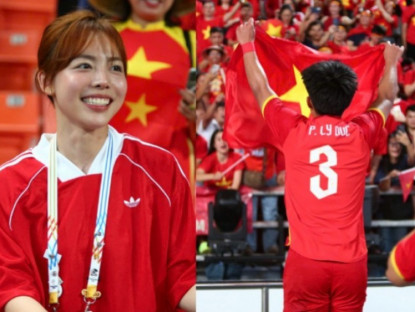 Thể thao - Người đẹp bắn súng vỡ oà khi U22 Việt Nam giật HCV, “thích” nhất cầu thủ Lý Đức