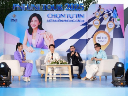 Thông tin doanh nghiệp - Dấu ấn PNJ Uni Tour 2025: Hơn 8.000 sinh viên đồng hành trên hành trình nâng tầm phong cách