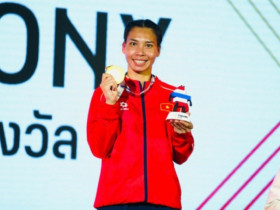 Bà mẹ 2 con Hà Linh giật HCV boxing SEA Games để 