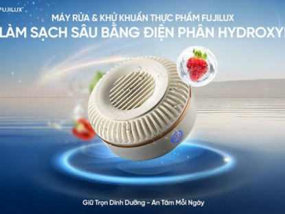 Thông tin doanh nghiệp - Máy rửa &amp; khử khuẩn thực phẩm FujiLux - Xu hướng cho căn bếp hiện đại