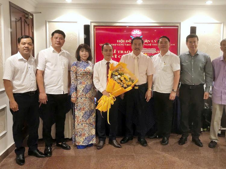 Quỹ Hỗ trợ Sáng tạo Văn học nghệ thuật Việt Nam bổ nhiệm Giám đốc Chi nhánh tại Thành phố Hồ Chí Minh