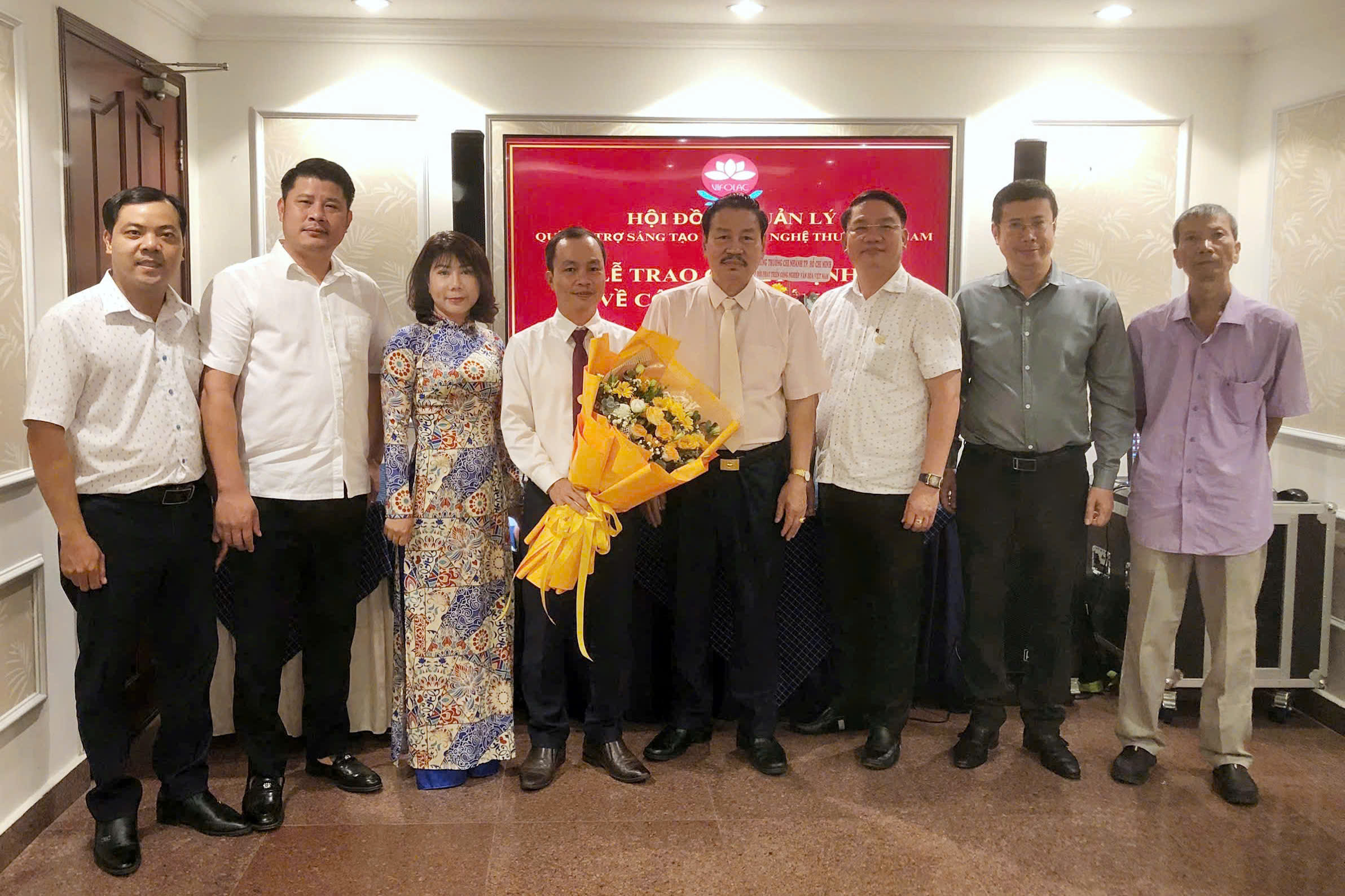 Quỹ Hỗ trợ Sáng tạo Văn học nghệ thuật Việt Nam bổ nhiệm Giám đốc Chi nhánh tại Thành phố Hồ Chí Minh - 1