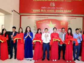 Triển lãm ảnh, tư liệu “Vang mãi khúc quân hành” nhân Kỷ niệm 81 năm ngày thành lập Quân đội nhân dân Việt Nam và 36 năm ngày Quốc phòng toàn dân