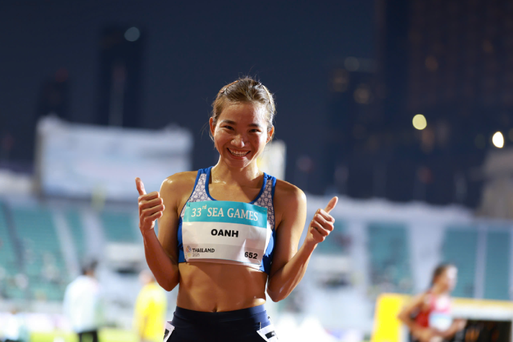 Điền kinh Việt Nam cán đích SEA Games: Rực rỡ 2 hattrick HCV Nguyễn Oanh, Nguyễn Ngọc - 1