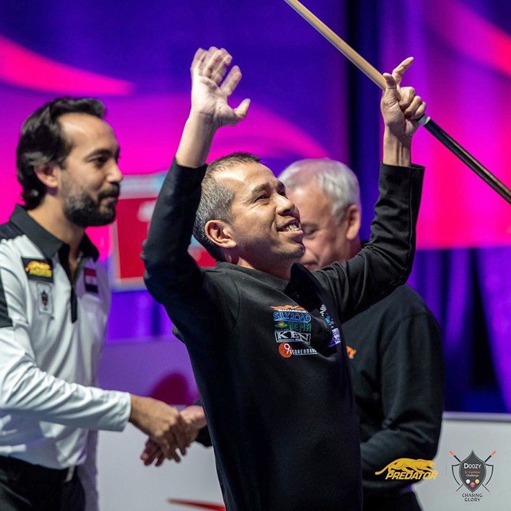 Quyết Chiến thắng đối thủ duyên nợ, Thanh Lực loại sốc sao bi-a hạng 2 thế giới - 1