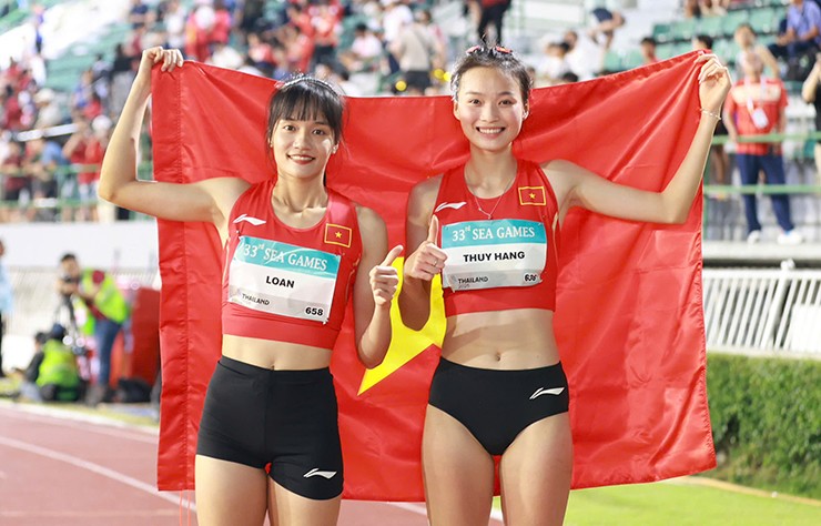 Dàn hot girl mới của điền kinh Việt Nam gây "sốt" SEA Games: Vóc dáng vạn người mê - 1