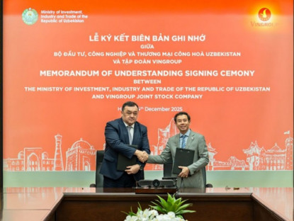 Thông tin doanh nghiệp - Vingroup công bố hợp tác chiến lược với chính phủ Uzbekistan, mở ra cơ hội đầu tư quy mô lớn tại Trung Á