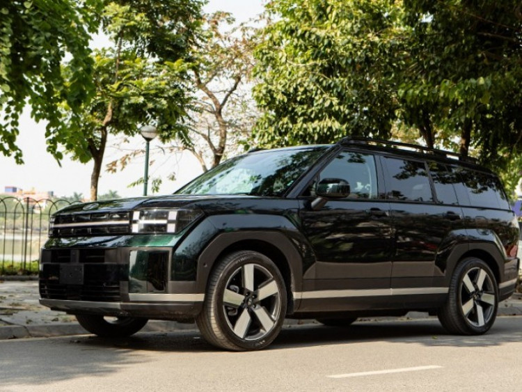 Ảnh thực tế SantaFe Hybrid và quãng đường đi được hơn 1.100km