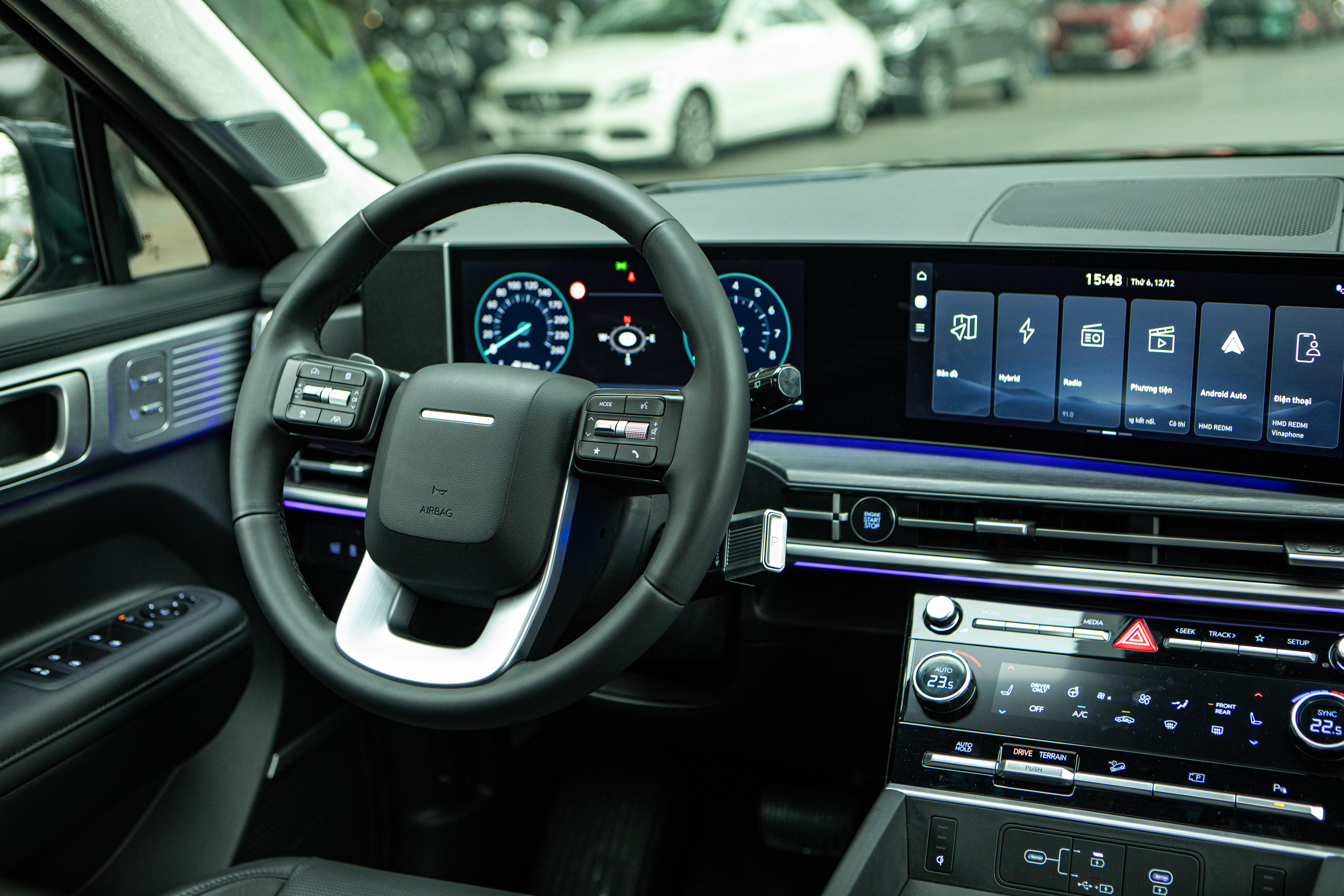 Ảnh thực tế SantaFe Hybrid và quãng đường đi được hơn 1.100km - 3