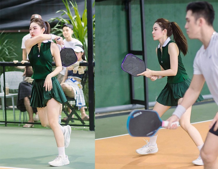 Người đẹp bị tố vì ăn mặc gợi cảm, lùm xùm chuyện bao sân pickleball tranh cãi nhất 2025 - 1