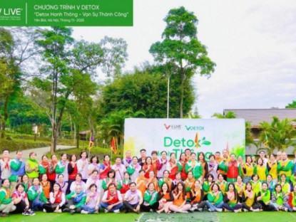 Thông tin doanh nghiệp - V Live tổ chức khóa V Detox 2 ngày 1 đêm tại Paragon Ba Vì, thu hút nhiều người tham gia