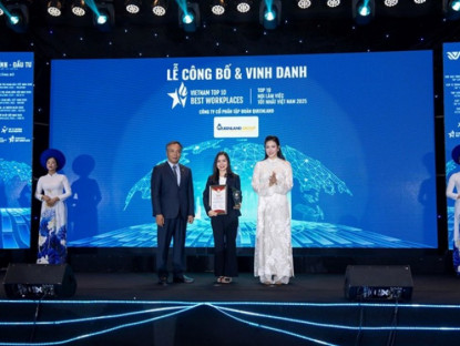 Thông tin doanh nghiệp - QueenLand Group được vinh danh Top 10 Nơi làm việc tốt nhất Việt Nam 2025