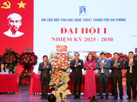 Hội Liên hiệp văn học nghệ thuật thành phố Hải Phòng tổ chức Đại hội lần thứ Nhất, nhiệm kỳ 2025 - 2030