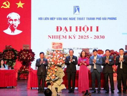 Tin Tức - Hội Liên hiệp văn học nghệ thuật thành phố Hải Phòng tổ chức Đại hội lần thứ Nhất, nhiệm kỳ 2025 - 2030