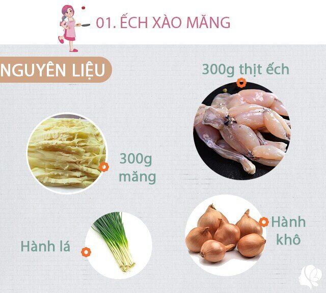 Hôm nay nấu gì: Bữa tối đậm vị hương đồng gió nội - 2