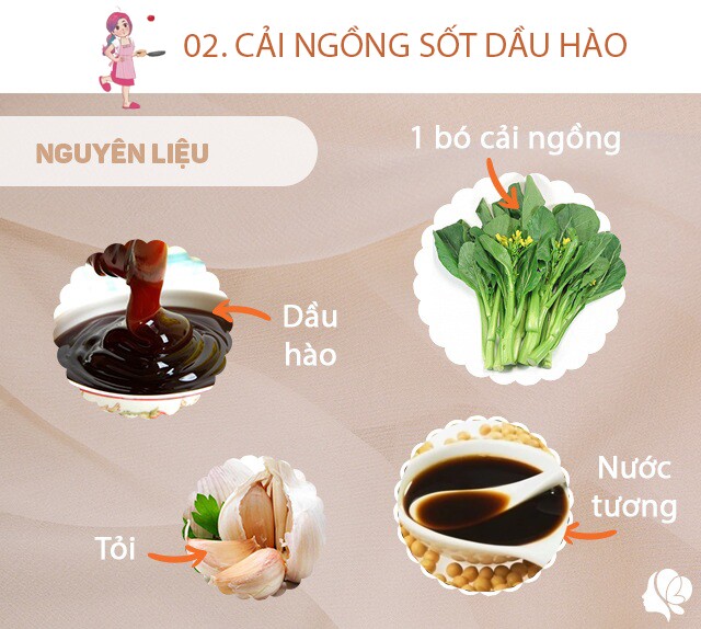 Hôm nay nấu gì: Cơm tối chỉ 3 món mà cực ngon - 4