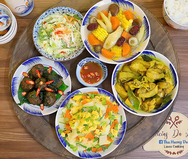 Hôm nay nấu gì: Mâm cơm 5 món cực ngon - 1