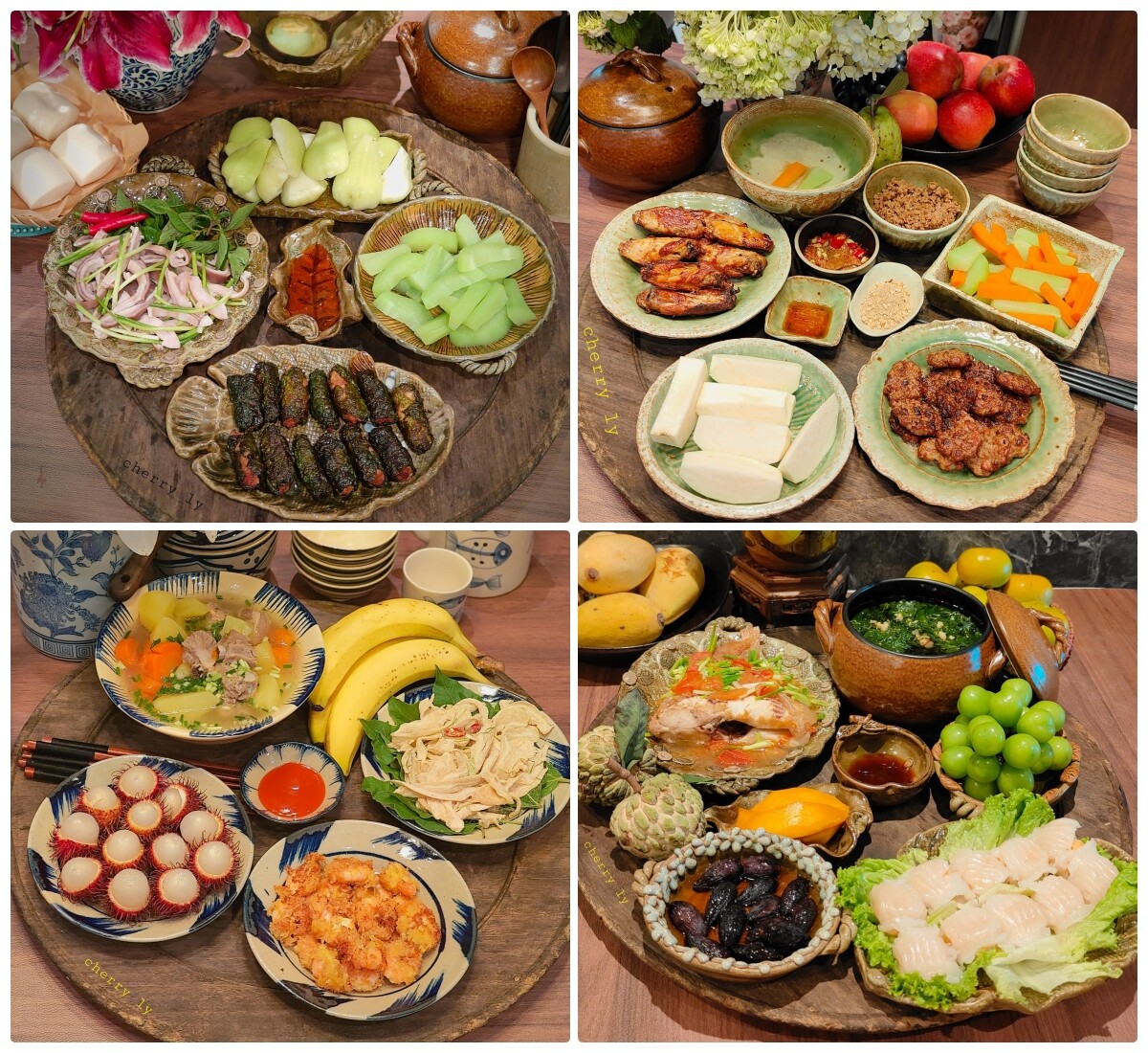 Mẹ đảm 3 con mê nấu ăn, thích cảm giác được chồng ôm eo hỏi “bã xã nay chiêu đãi món gì” - 4