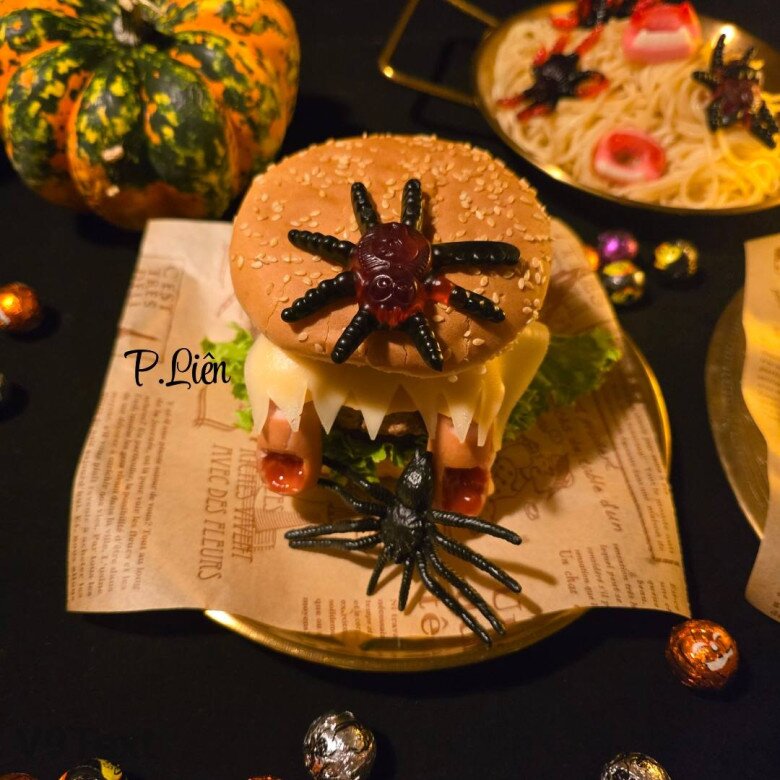 Mâm tiệc Halloween bé mê tít của mẹ đảm: Vừa rùng rợn nhẹ, vừa ngon khó cưỡng, làm trong 2,5 tiếng - 5