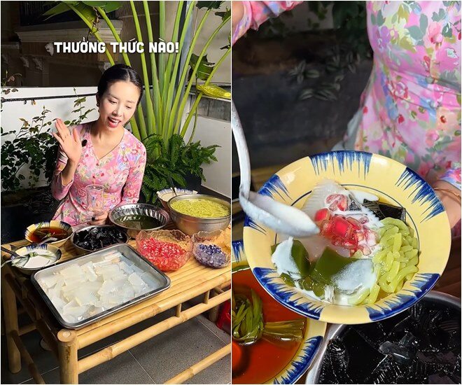 Á hậu Việt làm món giải nhiệt mà dân mạng tưởng vẽ tranh, đòi gửi cô đi thi Vua Đầu Bếp - 11