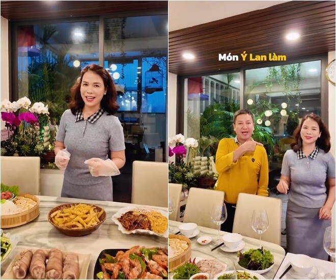 Bạn gái kém 18 tuổi của NSƯT Chí Trung nấu ăn linh đình đãi người yêu, toàn món hút mắt chẳng thua nhà hàng xịn - 1