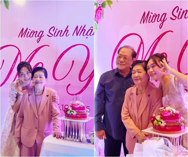 Đâu chỉ hát hay, Mỹ Tâm còn khéo tay và là người con có hiếu, làm bánh đẹp lung linh tặng mẹ ruột - 13