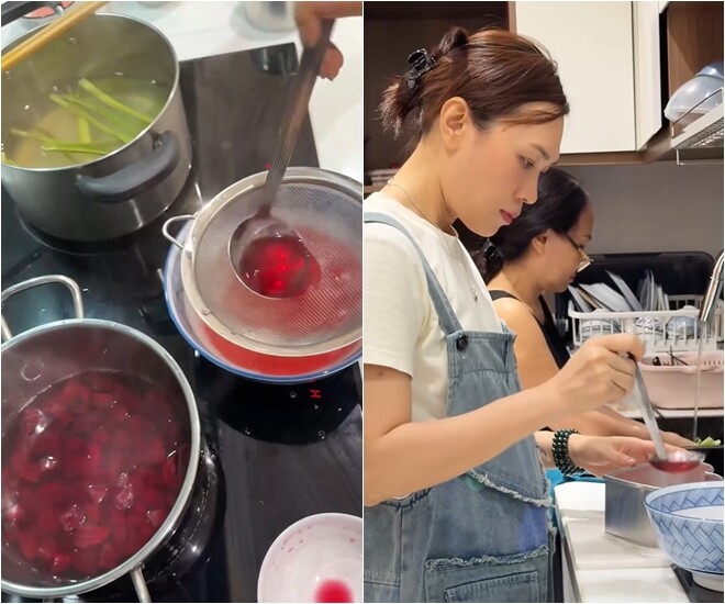 Đâu chỉ hát hay, Mỹ Tâm còn khéo tay và là người con có hiếu, làm bánh đẹp lung linh tặng mẹ ruột - 4