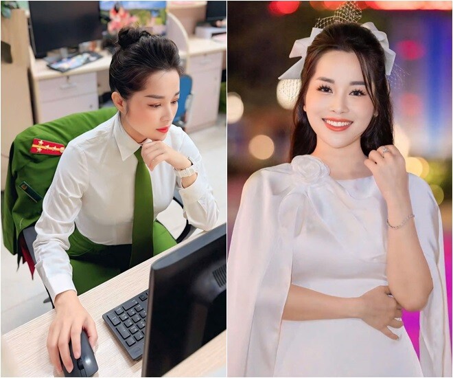 Nữ diễn viên &#34;Nhật ký Vàng Anh&#34; nay là Đại úy công an xinh đẹp khoe hàng loạt mâm cơm nhà hấp dẫn - 1