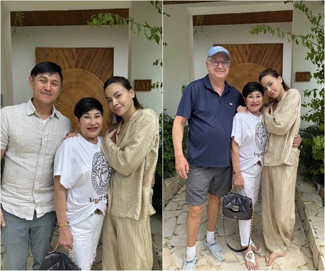 Vợ cũ Đàm Vĩnh Hưng và con trai được Hồ Ngọc Hà nấu ăn tiếp đón, ái nữ Lisa cũng khéo giống mẹ - 1