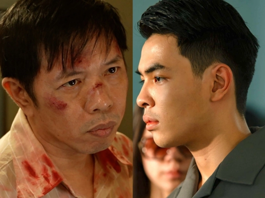 Thái Hoà &#34;hạ cái tôi&#34; để làm bạn cùng con, đi khắp đoàn phim khoe ngoại hình điển trai của quý tử - 5