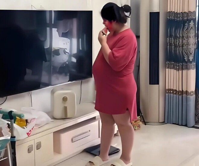 Bà bầu ăn theo thực đơn hằng ngày của mẹ chồng, đứa trẻ sinh ra có ngoại hình khiến cả ê-kíp y tế sửng sốt - 1