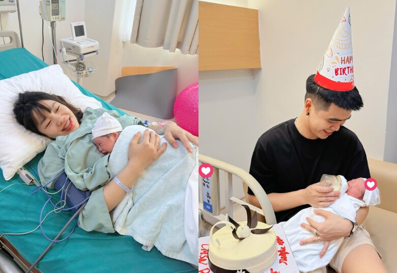 Chồng Bắc Ninh lội lũ nấu cơm cữ cho vợ, món nào món nấy ngon ngất ngây, nhan sắc &#34;nóc nhà&#34; mới gây bất ngờ - 8