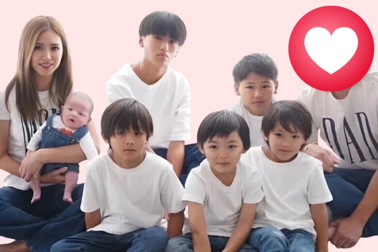 Mẹ Nhật qua 6 lần sinh nở dáng vẫn nuột nà, nhìn ngoại hình 6 đứa con còn ngạc nhiên hơn - 2