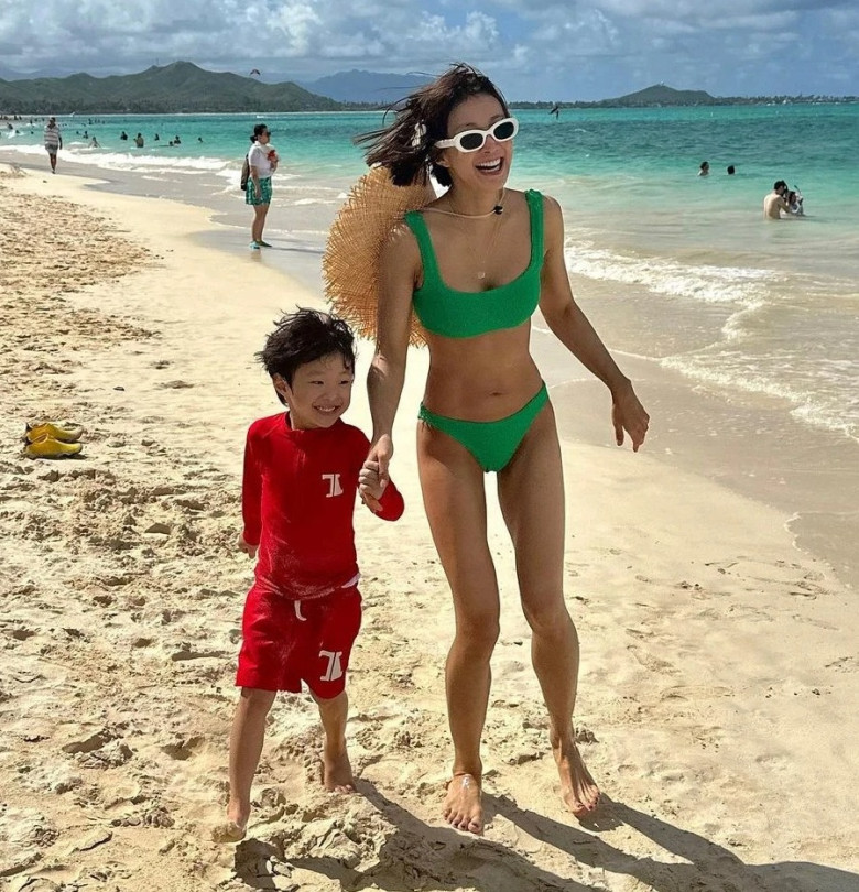 Sao nữ thông báo sinh con bằng tinh trùng của chồng cũ, cho con trai lớn học trường quốc tế 12 tỷ - 7