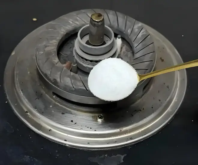 Rắc muối lên bếp gas có tác dụng rất mạnh, giải quyết ngay rắc rối nhiều gia đình gặp phải - 1