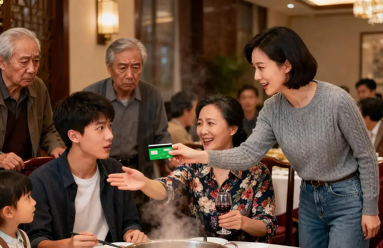 Đậu đại học cô út cho tôi tấm thẻ 500 triệu, mẹ đòi đi kiểm tra ngay, thấy số dư cả nhà đều khóc - 1