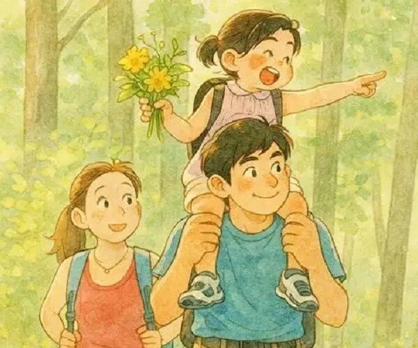 Bố mẹ thông minh biết cách &#34;diễn&#34;, giả vờ yếu đuối dạy con từng bước làm chủ cuộc đời mình - 1