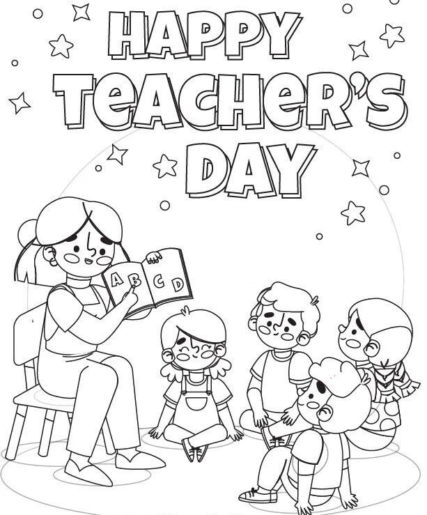 Thiệp tô màu 20/11, món quà bé dành tặng cô giáo nhiều yêu thương nhất - 17