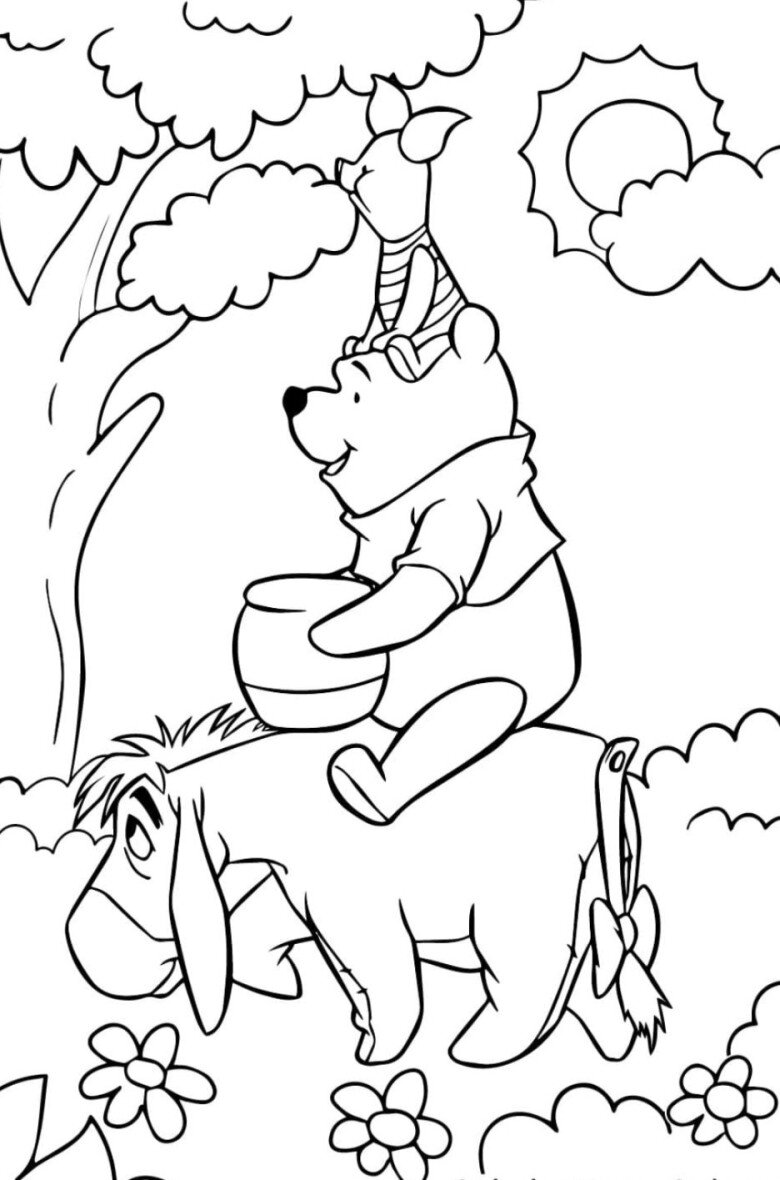Cùng bé tô màu tranh Gấu Pooh, khoảnh khắc vui vẻ mà tuổi thơ con cần có - 11