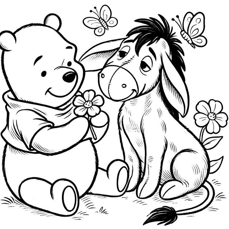 Cùng bé tô màu tranh Gấu Pooh, khoảnh khắc vui vẻ mà tuổi thơ con cần có - 17